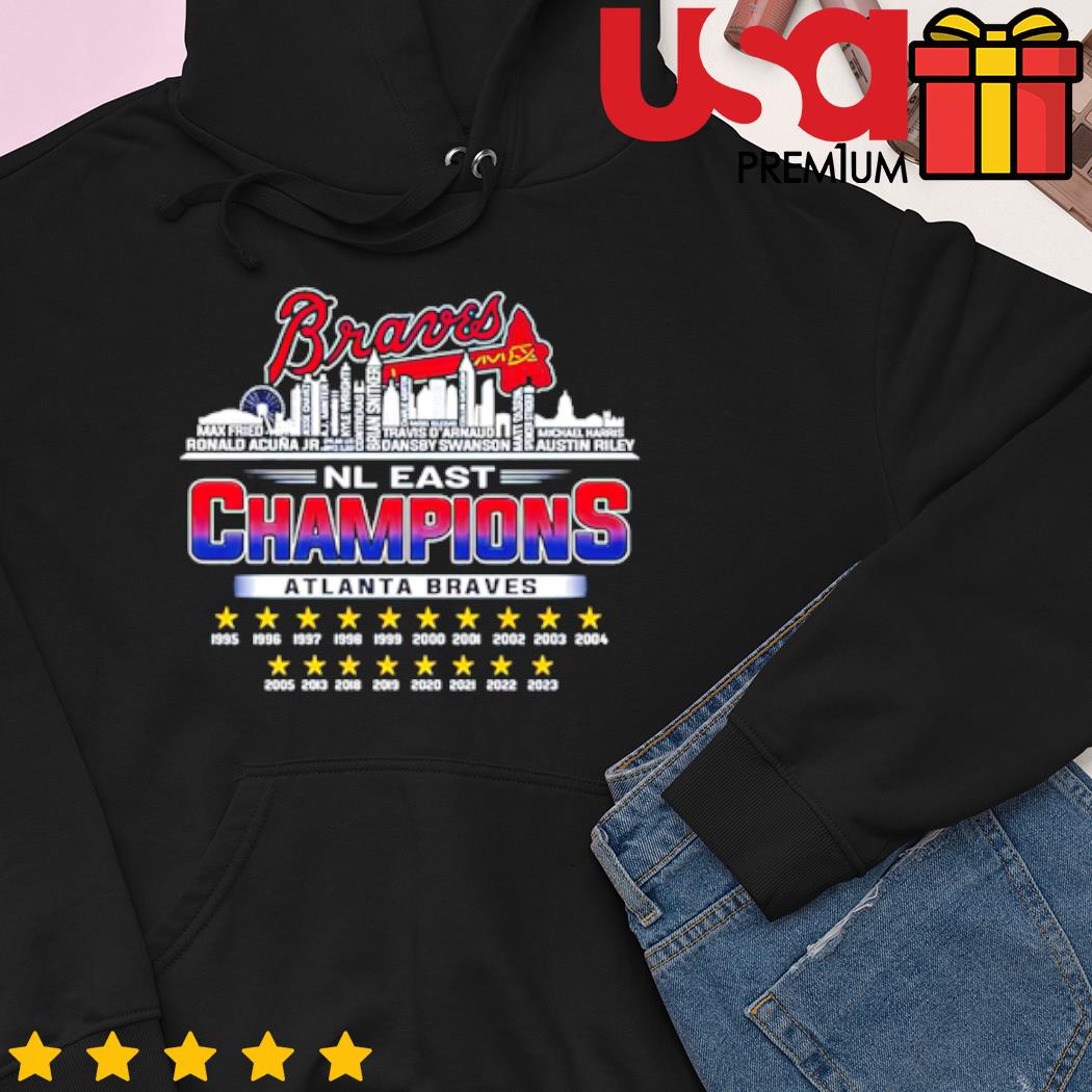 Atlanta Skyline For The Atlanta Braves Players Shirt, hoodie