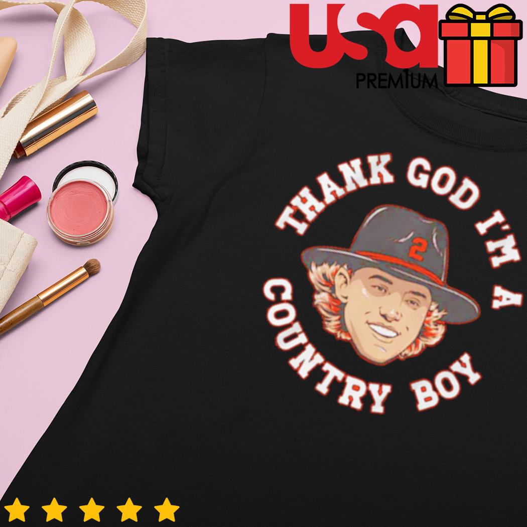 Gunnar Henderson Thank God I'm A Country Boy T-Shirt