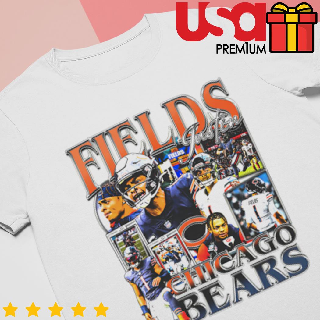 Justin Fields Chicago Bears retro shirt, hoodie, sweater, long sleeve and  tank top