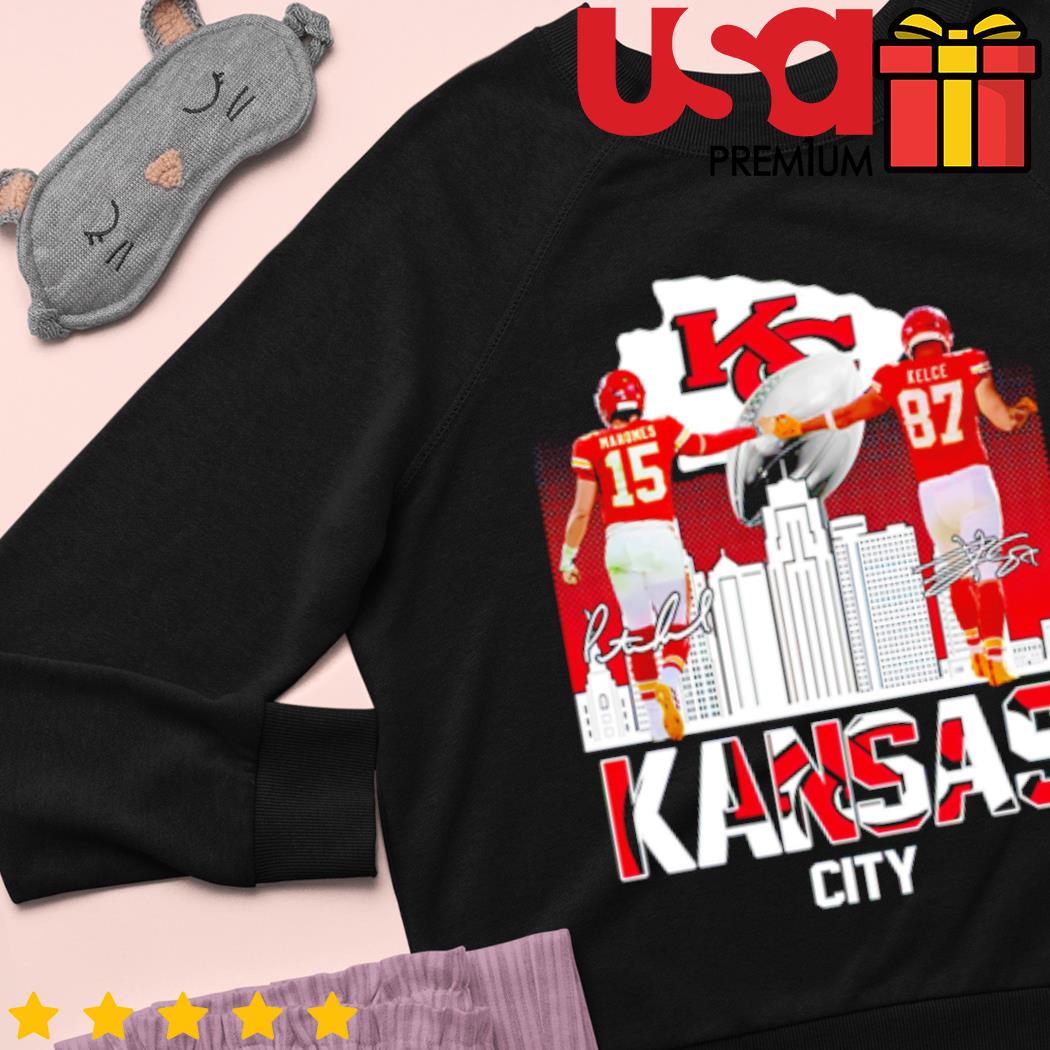 Kansas city Chiefs mahomes and Kansas city royals perez signatures shirt,  hoodie, sweater, long sleeve and tank top