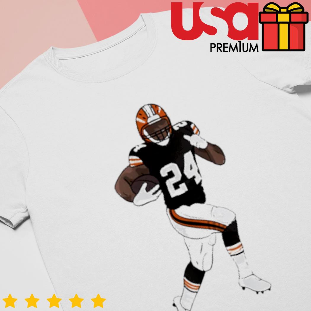 Nick Chubb Cleveland Browns cartoon football shirt, hoodie