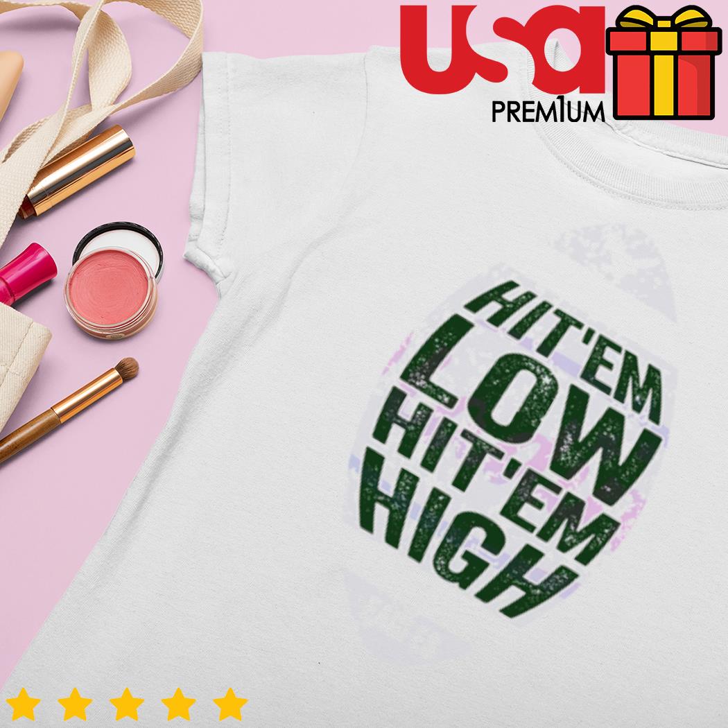 Hit 'Em Low Hit 'Em High Sweatshirt Philadelphia Eagles Shirt - Best Seller  Shirts Design In Usa