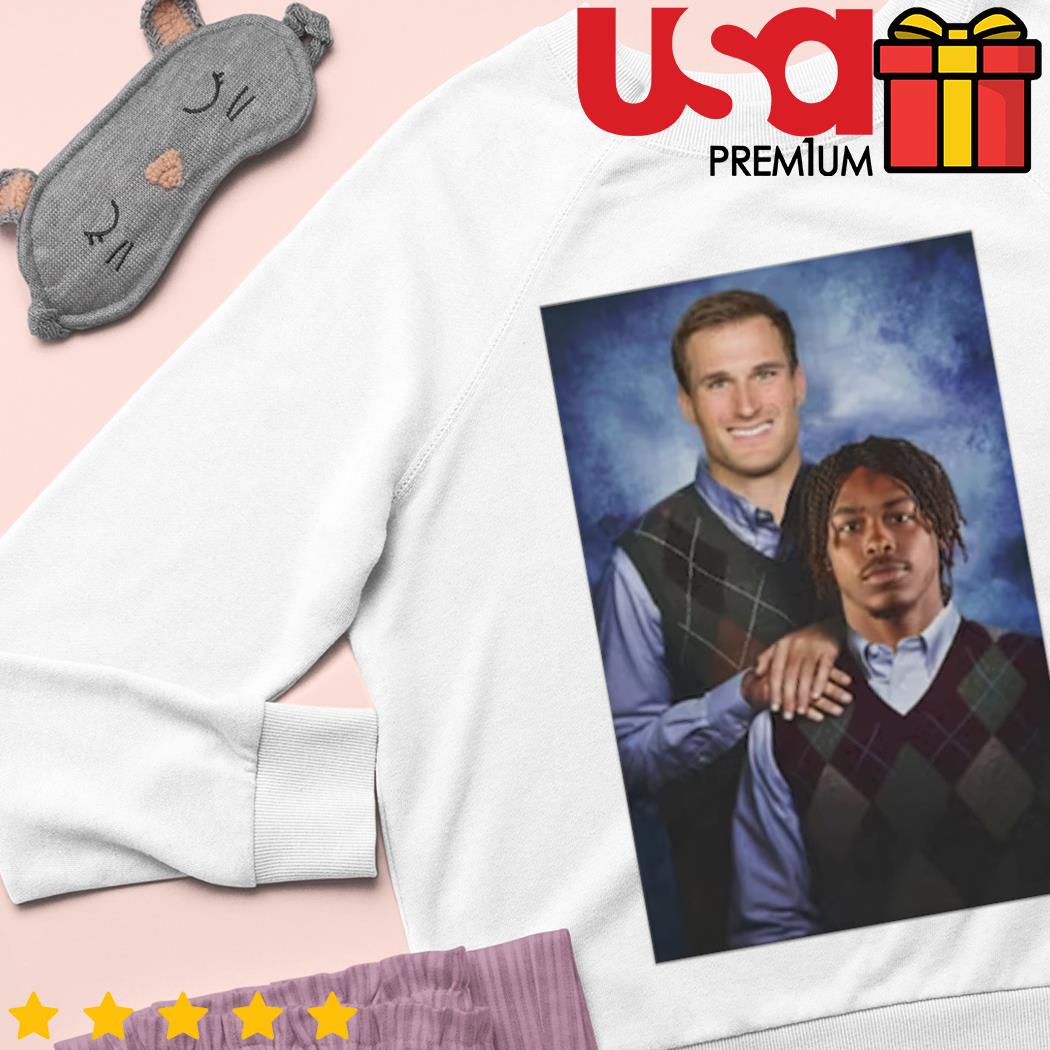 Step Brothers Justin Jefferson Kirk Cousins Minnesota Vikings shirt,  hoodie, sweater and long sleeve