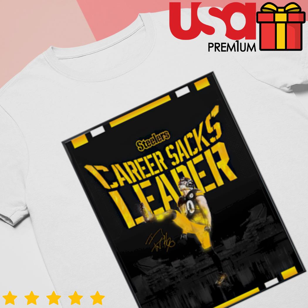 Pittsburgh Steelers Career Sacks Leader T.j. Watt Signature Shirt, hoodie,  sweater, long sleeve and tank top