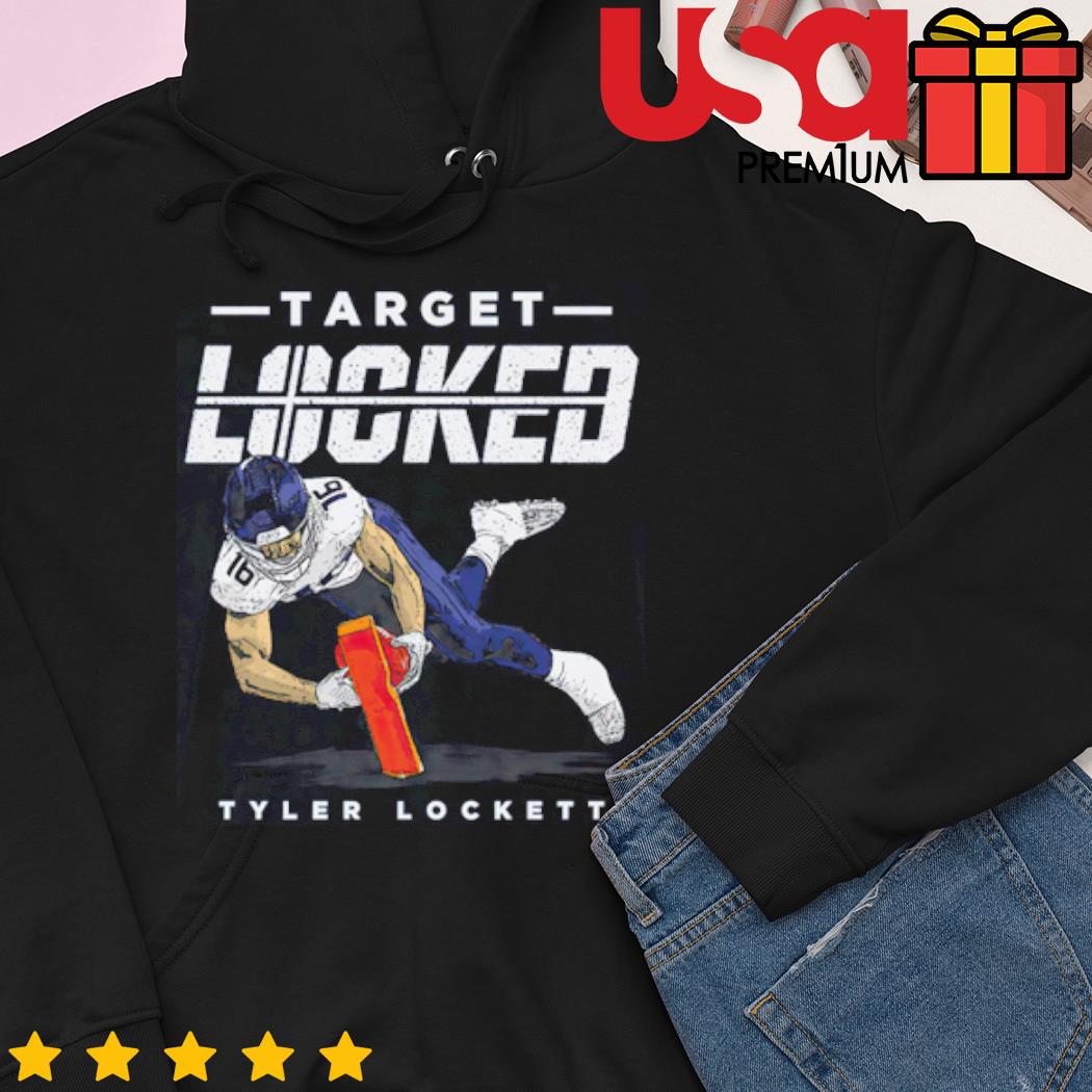 Tyler Lockett Seattle target locked football shirt, hoodie, sweater and  long sleeve