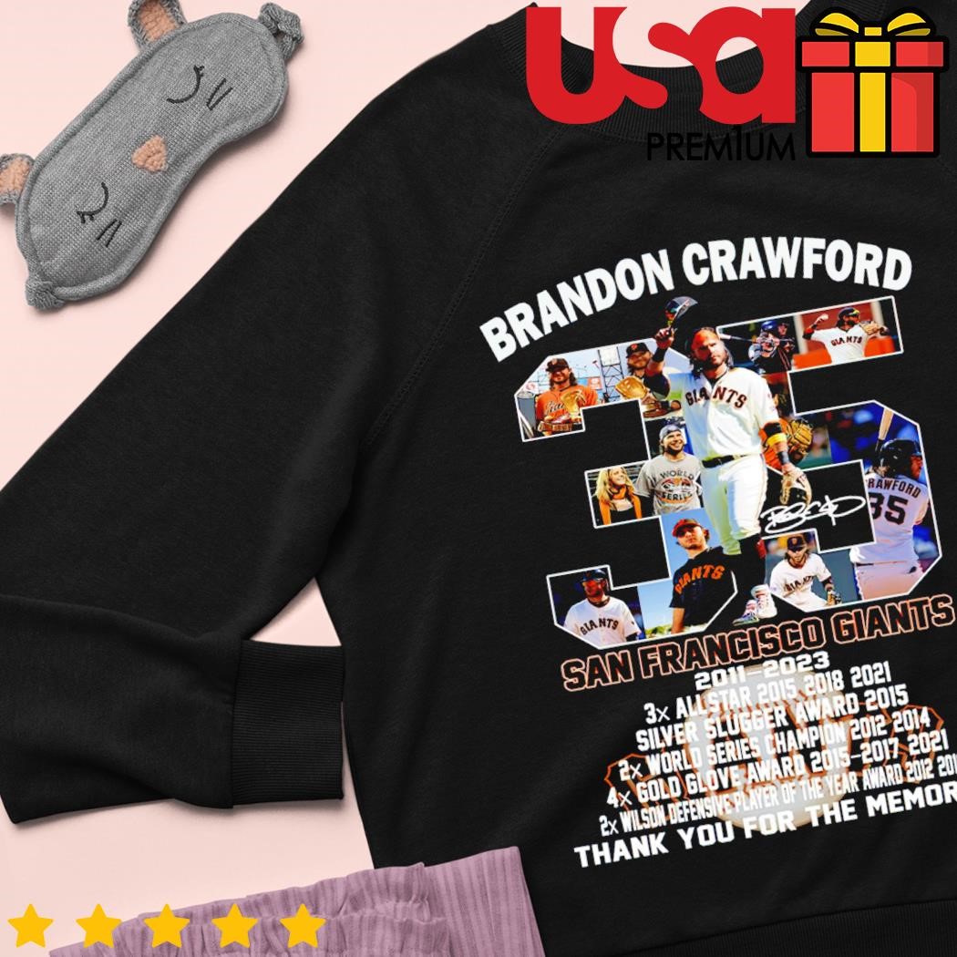 Brandon Crawford Men's San Francisco Giants Alternate Jersey