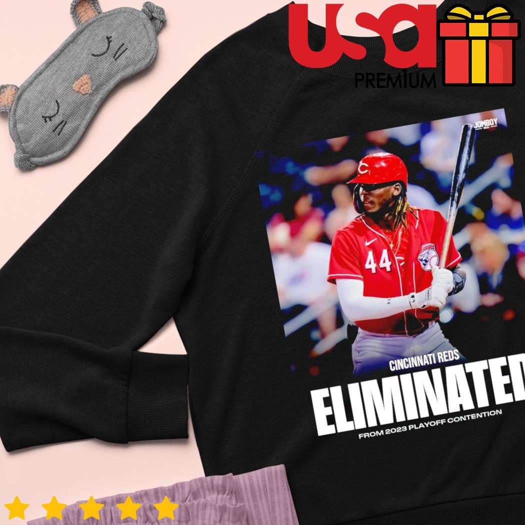 Cincinnati Reds Eliminated from 2023 playoff contention shirt, hoodie,  sweater and long sleeve