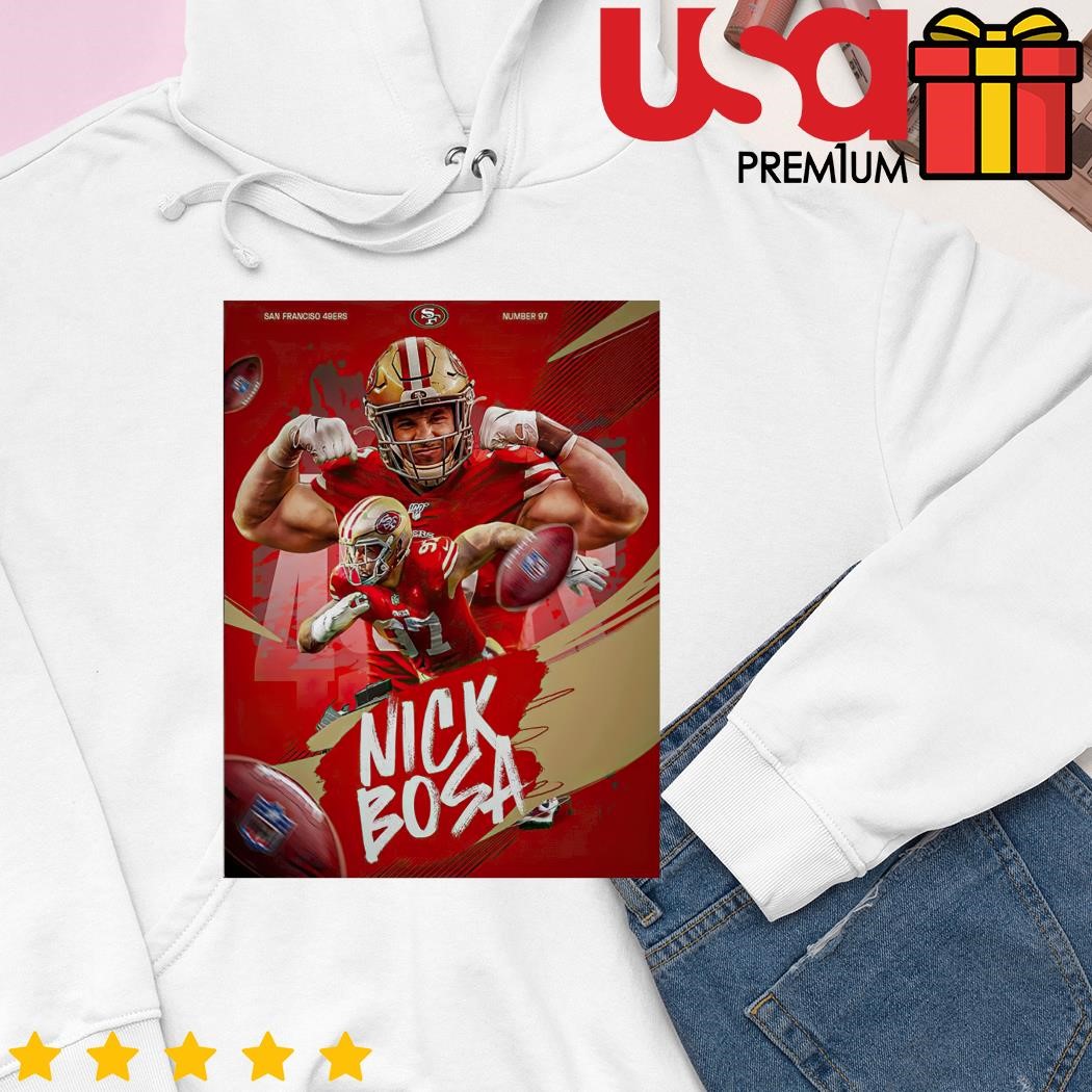 49ers Bosa Tee Womens 49ers Tee 49ers Tee Unisex Jersey -   in 2023