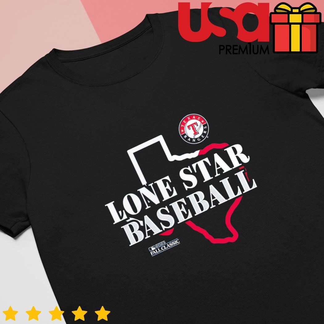 Texas Rangers Lone Star State Baseball Shirt - Shibtee Clothing