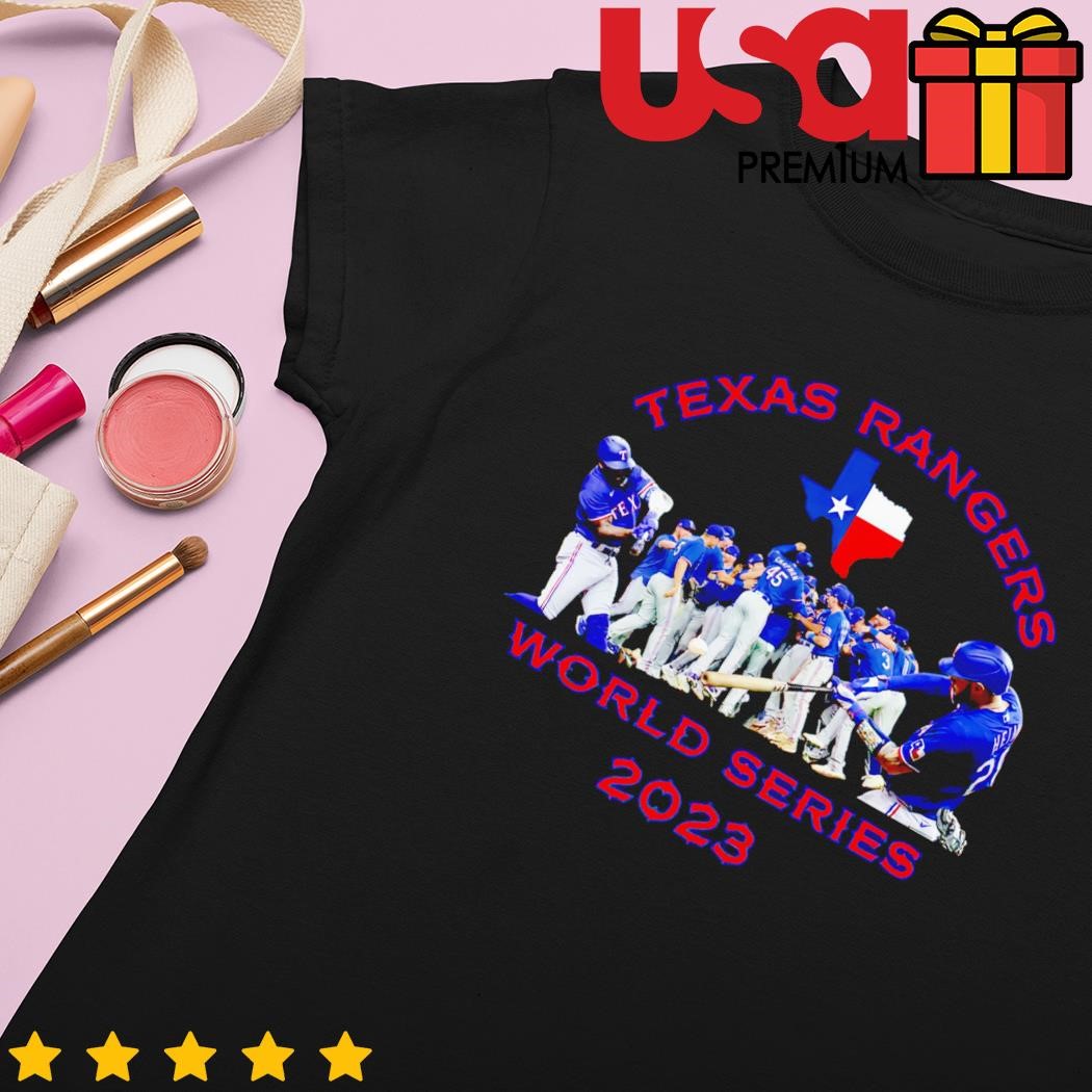 Mlb Texas rangers 2023 world series champions shirt - MobiApparel