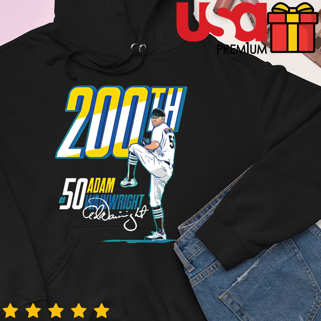 Official Adam wainwright 200 And Signature shirt, hoodie, sweater, long  sleeve and tank top