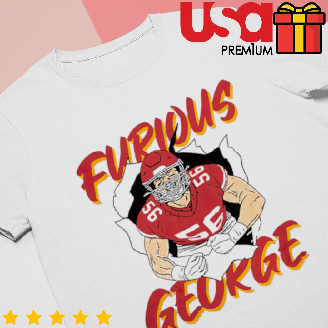 Official kansas City Chiefs Furious George Karlaftis T-Shirt, hoodie, tank  top, sweater and long sleeve t-shirt