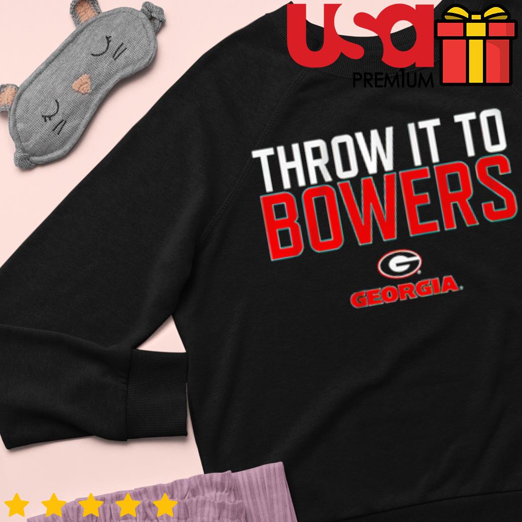 Georgia Football Throw It To Brock Bowers T Shirt, hoodie, sweater