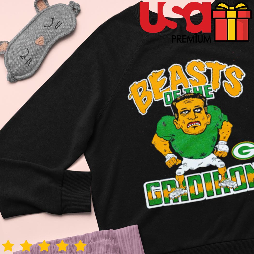 Official Green Bay Packers Beasts Of The Gridiron Logo Shirt, hoodie,  sweater, long sleeve and tank top