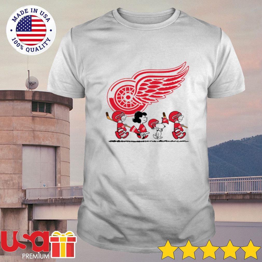 Detroit Red Wings Snoopy Lover Snoopy Hawaiian Shirt Summer Shirt