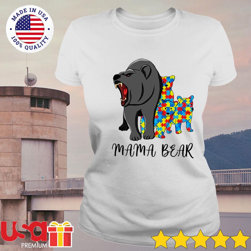 Autism Mama Bear shirt, tank top, long sleeve, ladies tee