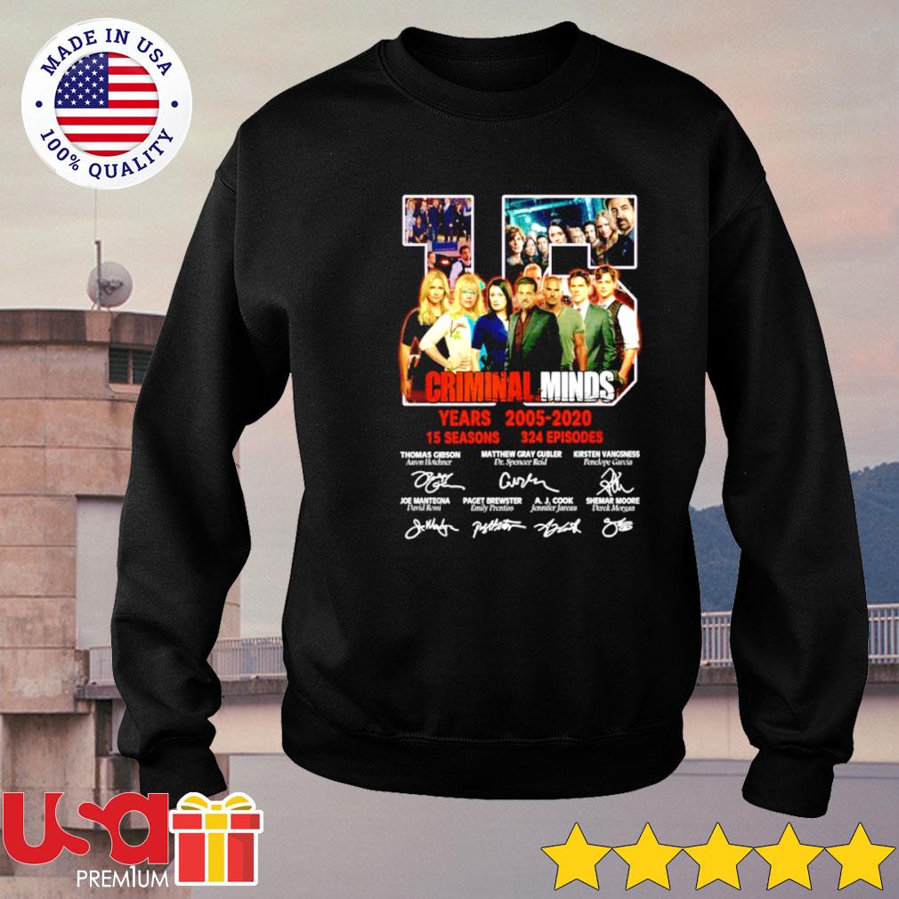 criminal minds long sleeve shirt