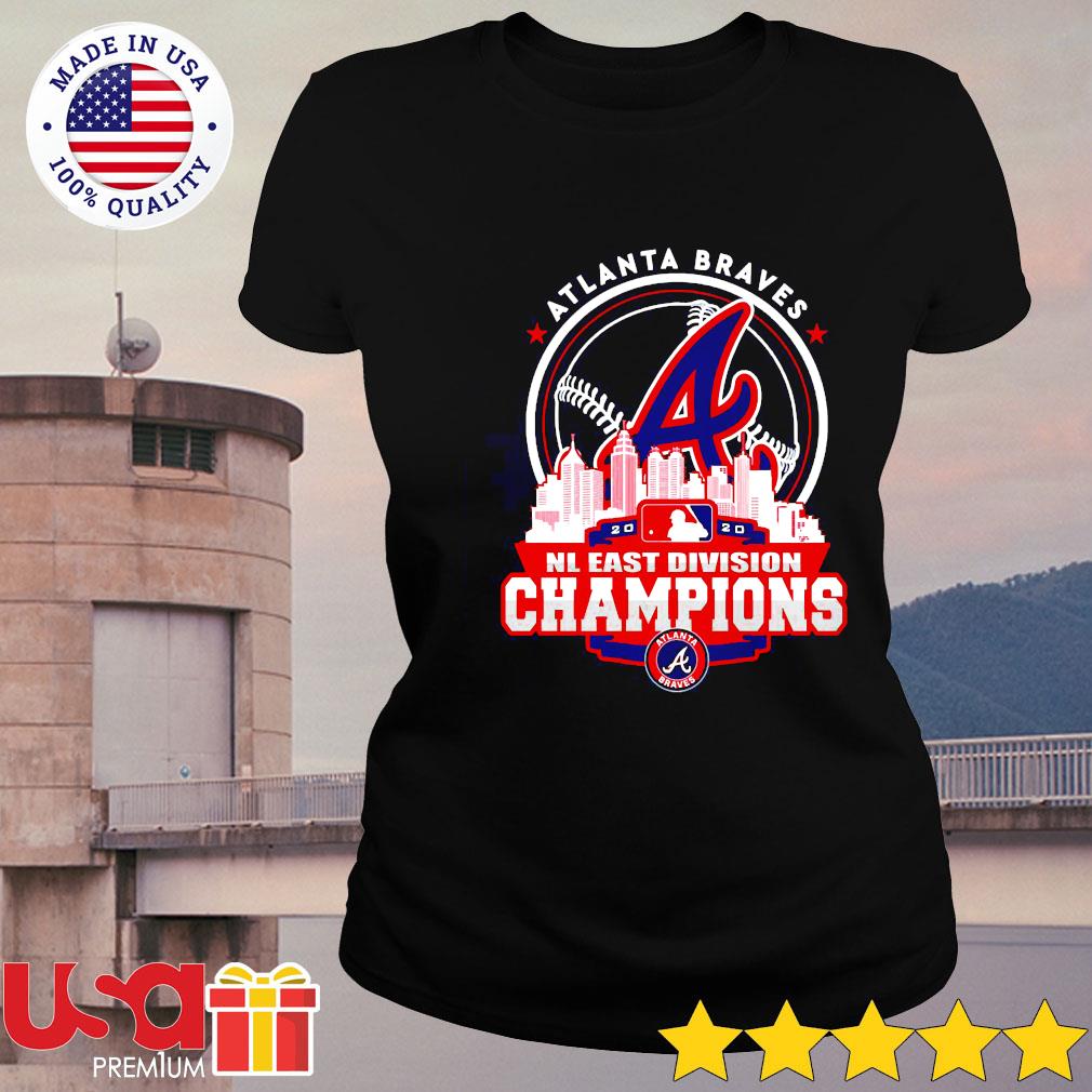 Men's Atlanta Braves Nike Navy 2020 NL East Division Champions T-Shirt