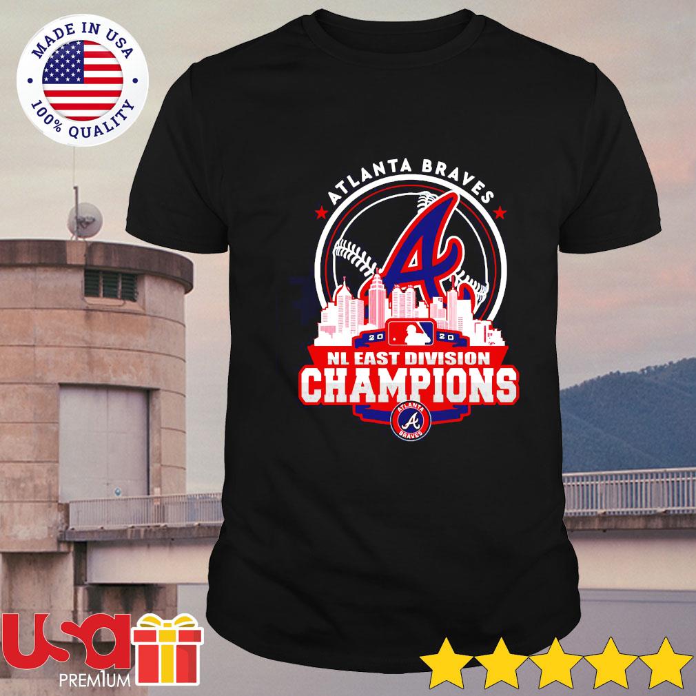 Atlanta Braves 2020 National League East division Champions shirt