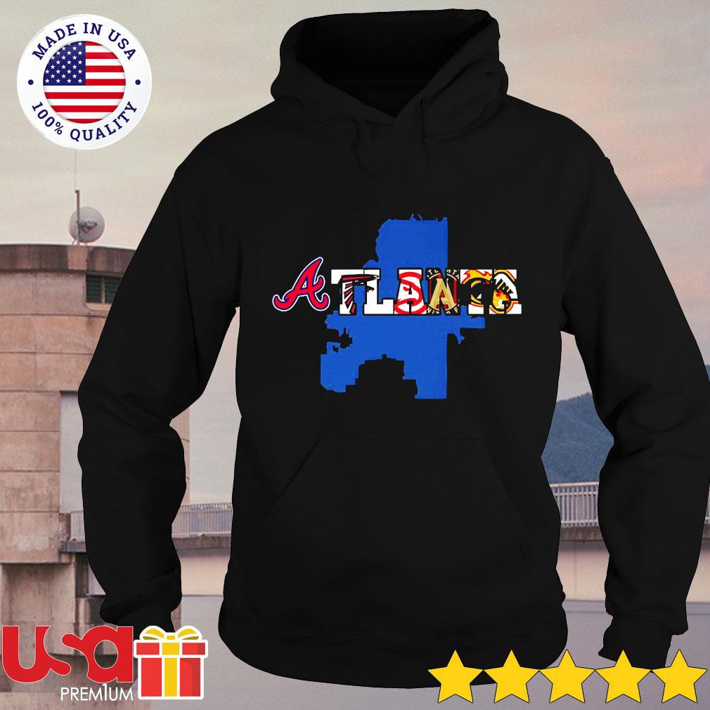 Heartbeat Atlanta Falcons And Atlanta Braves shirt, hoodie, sweater, long  sleeve and tank top