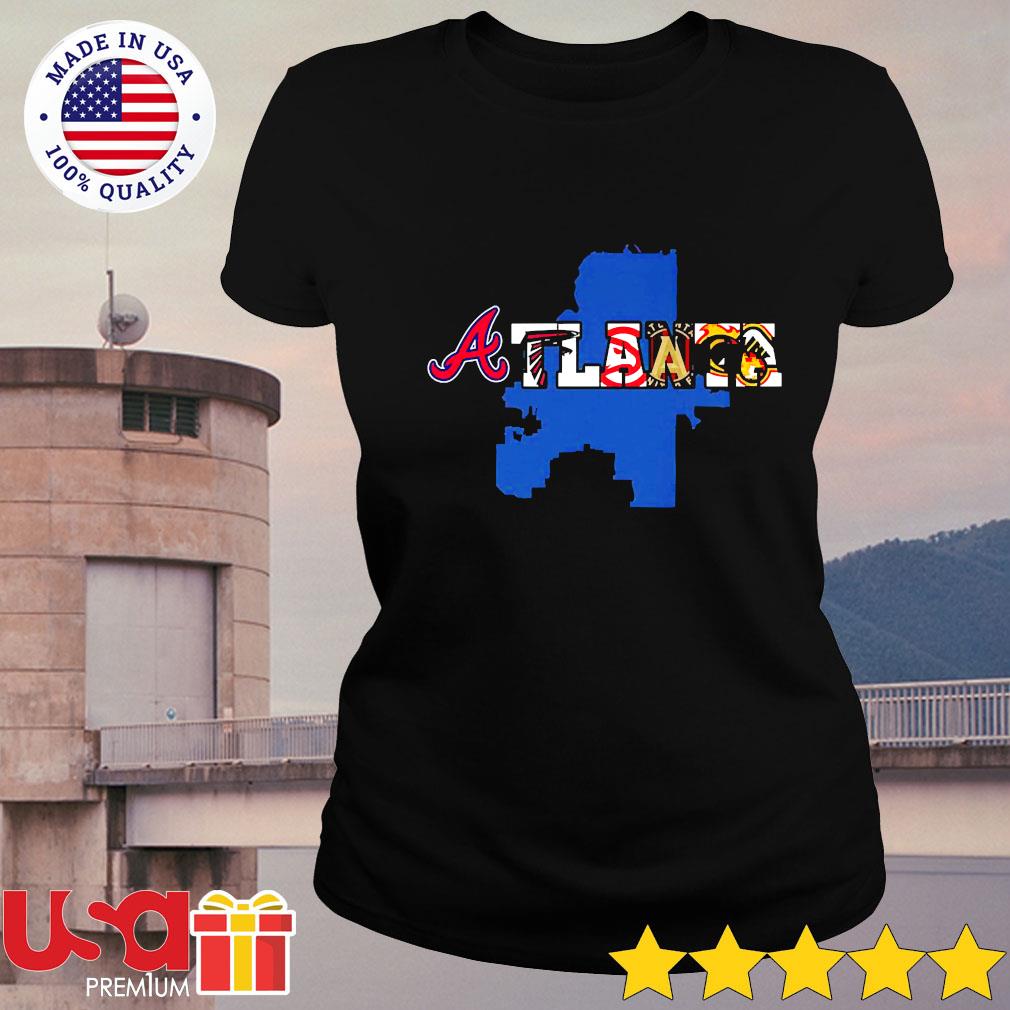 Heart Love Atlanta Braves X Atlanta Hawks X Green Bay Packers X Atlanta  Falcons Shirt, hoodie, longsleeve, sweatshirt, v-neck tee