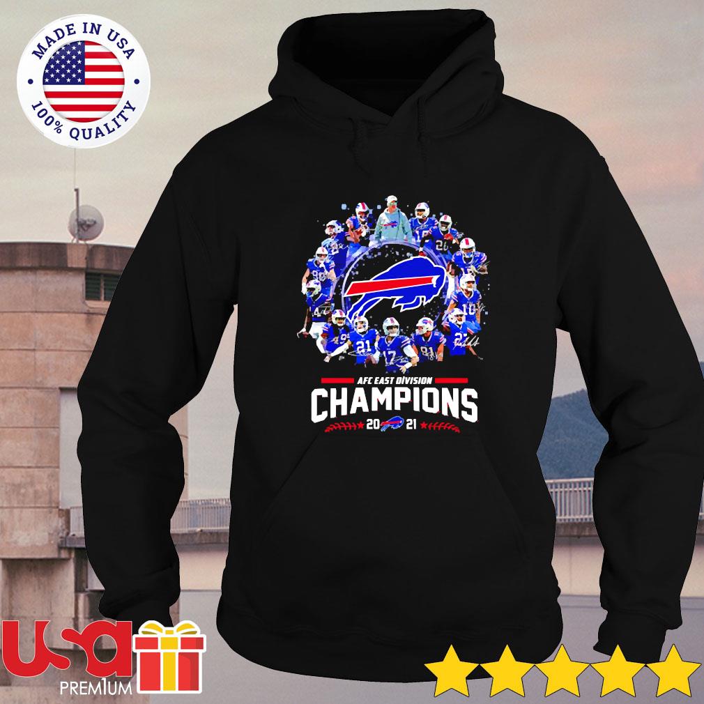 Buffalo Bills AFC East Division Champions 2021 shirt, hoodie, sweater and  long sleeve