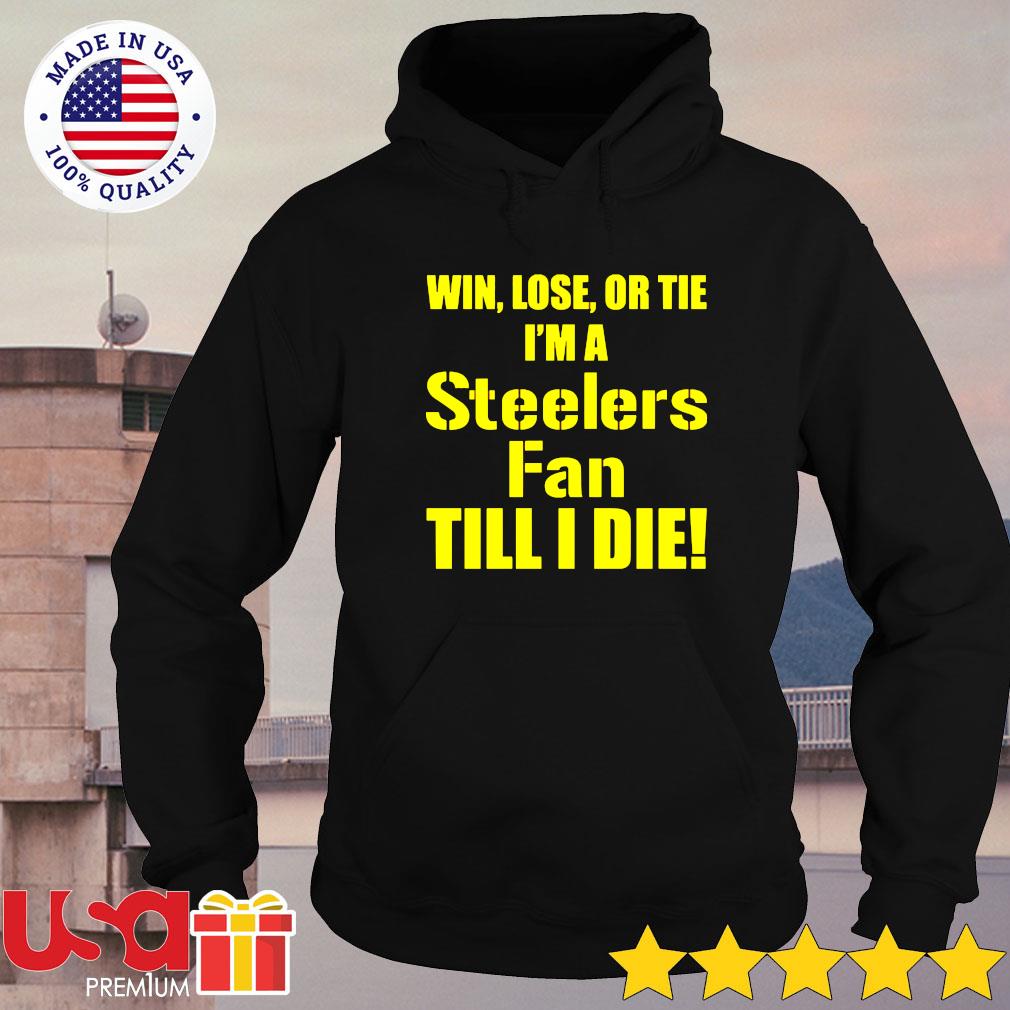 Steelers Fan Till I Die Thermal Long Sleeve Shirt